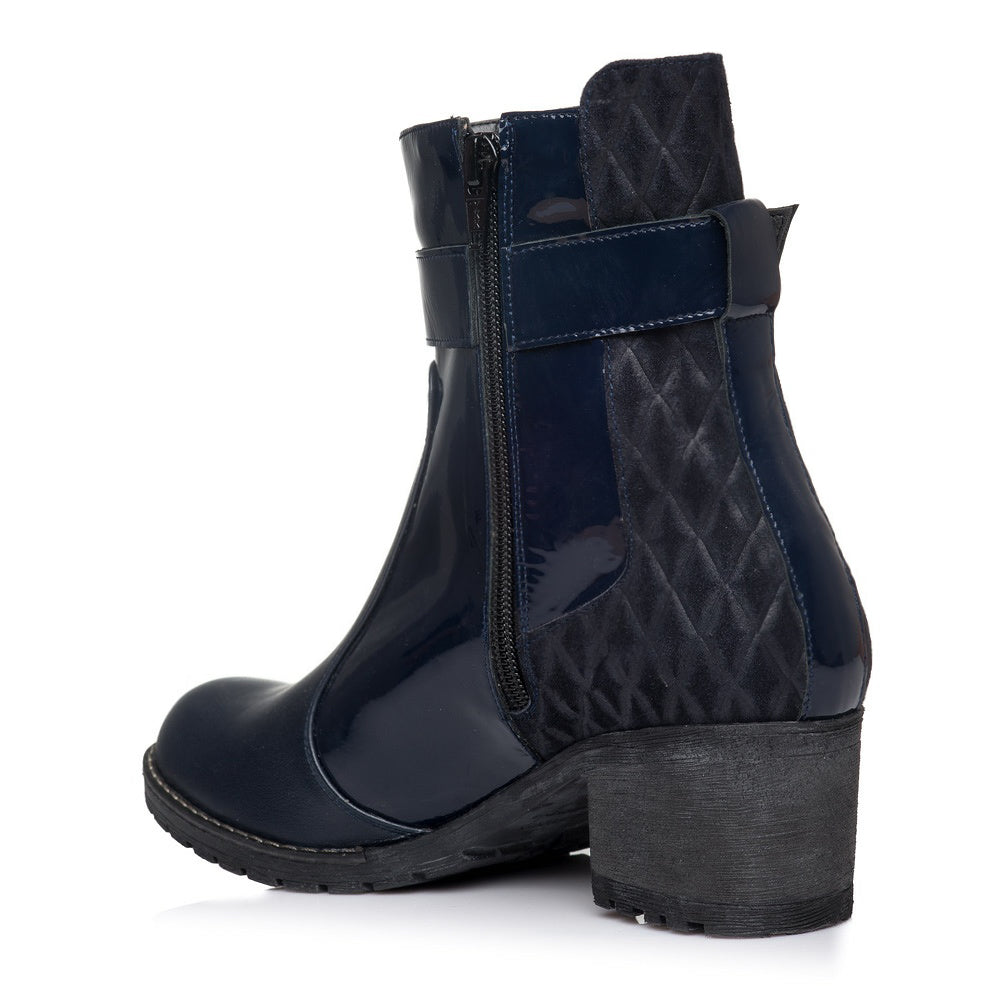 Ghete dama piele Bleumarin Vanda V12 - orice culoare