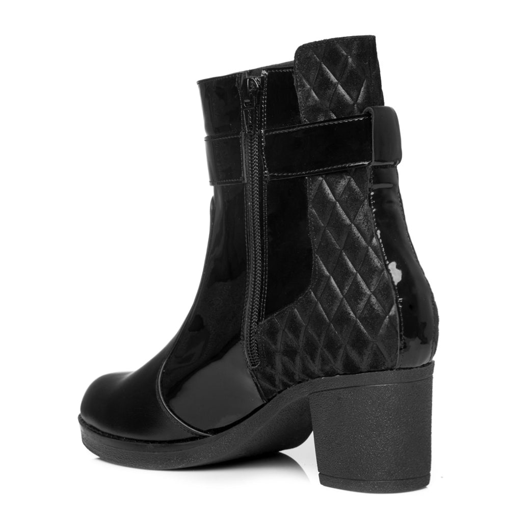 Ghete dama piele Negru Vanda V12 - orice culoare