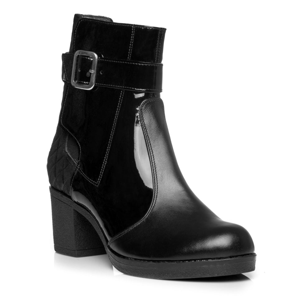 Ghete dama piele Negru Vanda V12 - orice culoare