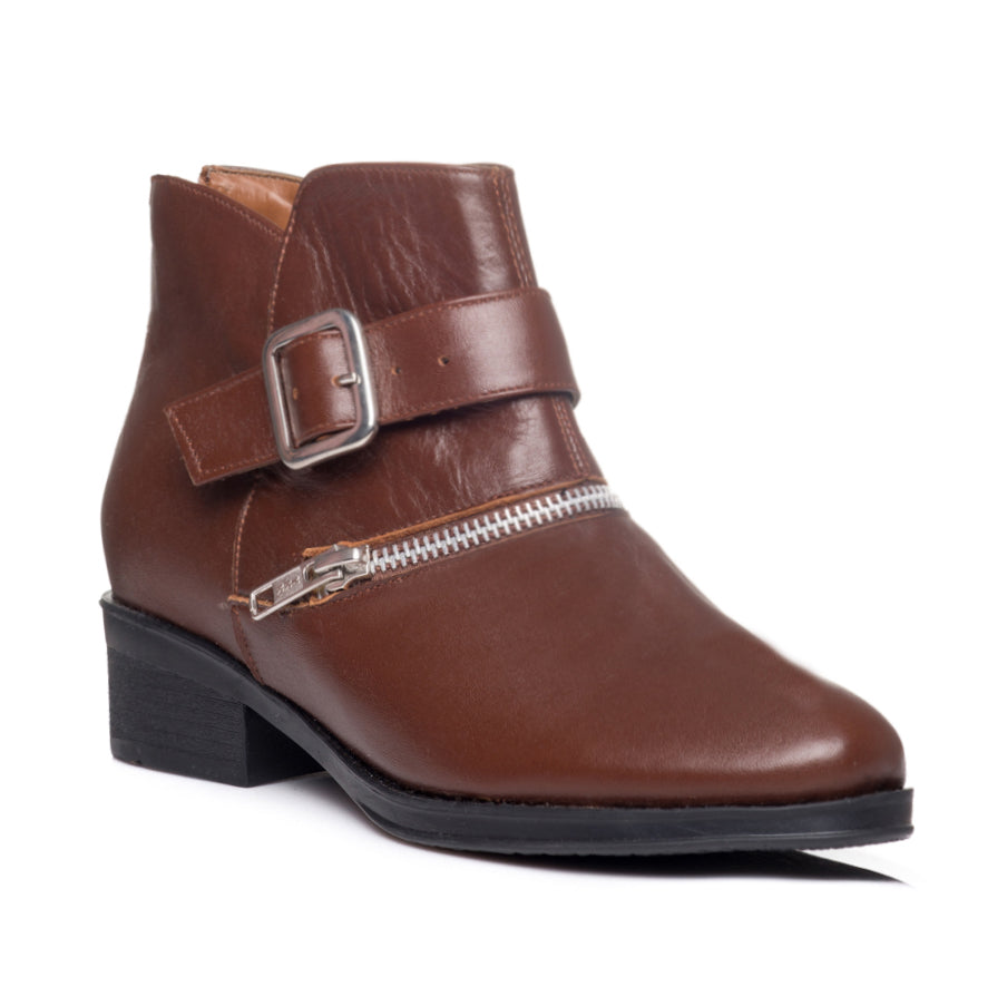 Ghete dama piele scurte maro V3 - orice culoare