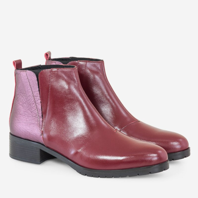 Ghete Dama Piele Marsala London D7 - orice culoare