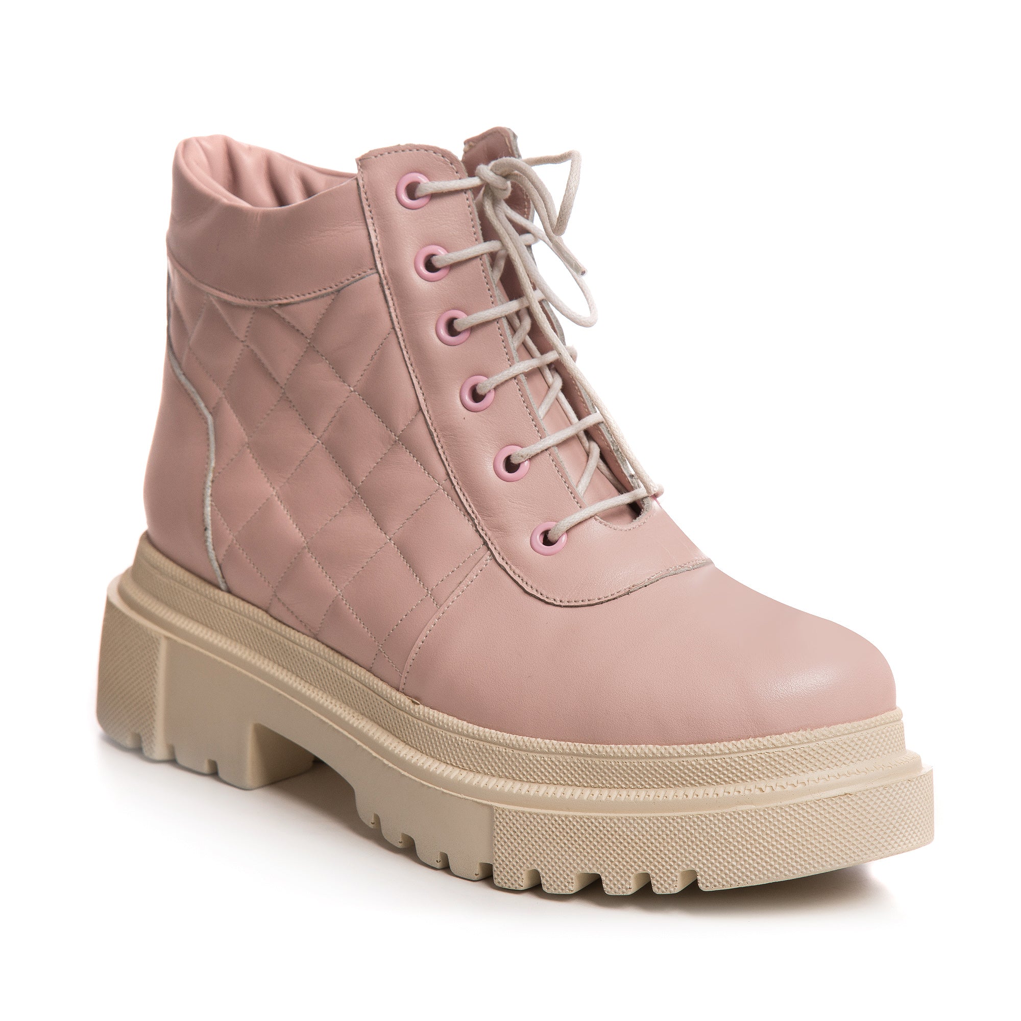 Ghete Dama Piele Nude Rose A7  - Orice Culoare