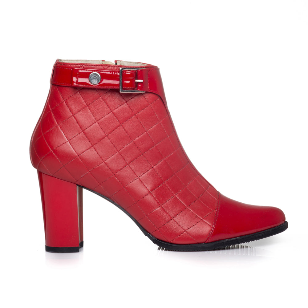 Botine  piele dama Velvet  V5 - orice culoare