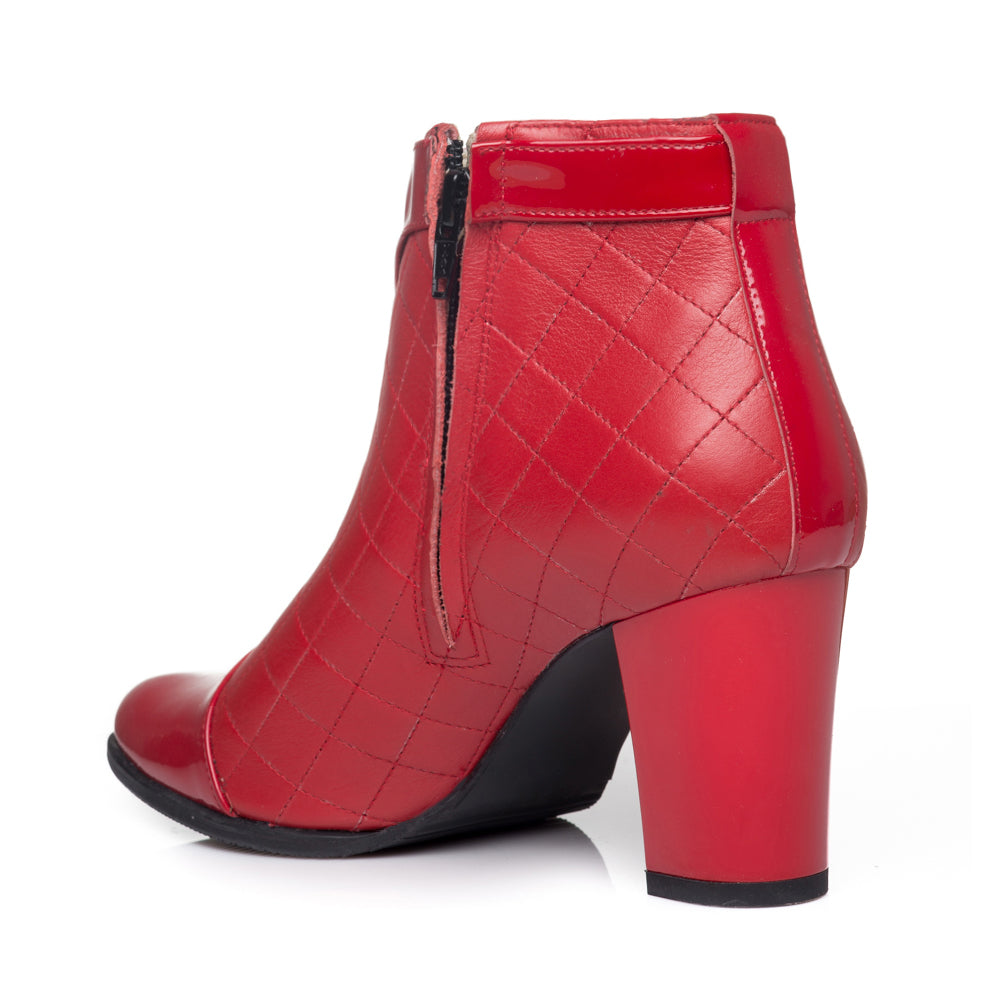 Botine  piele dama Velvet  V5 - orice culoare