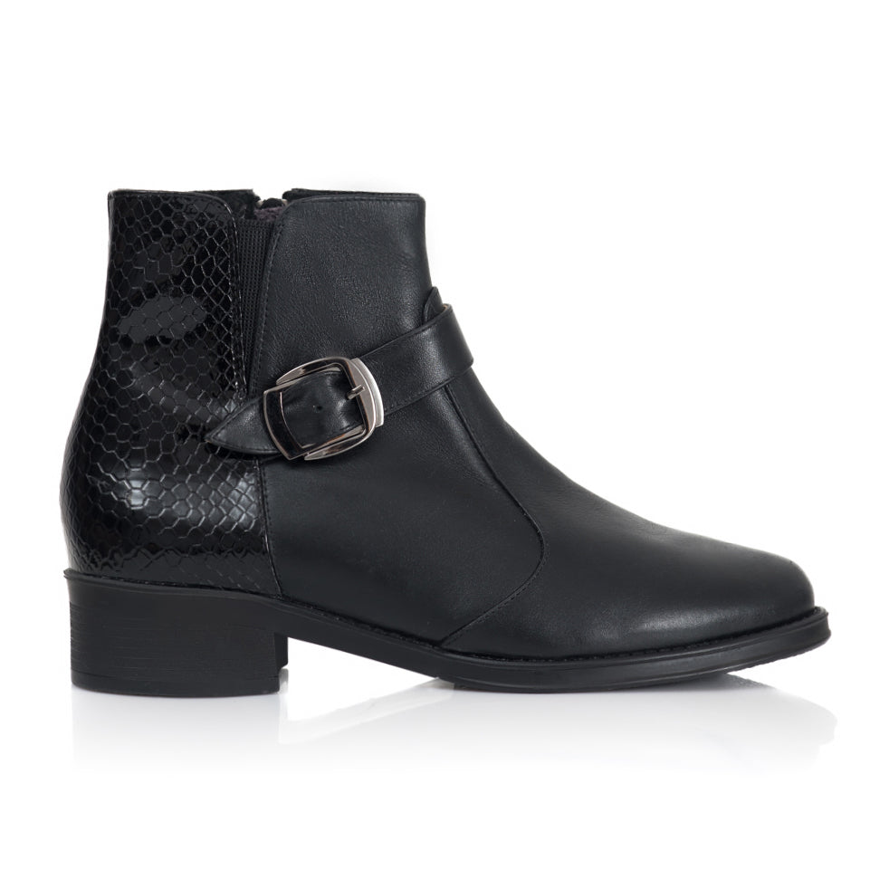 Ghete dama piele imprimeu sarpe T4 - orice culoare