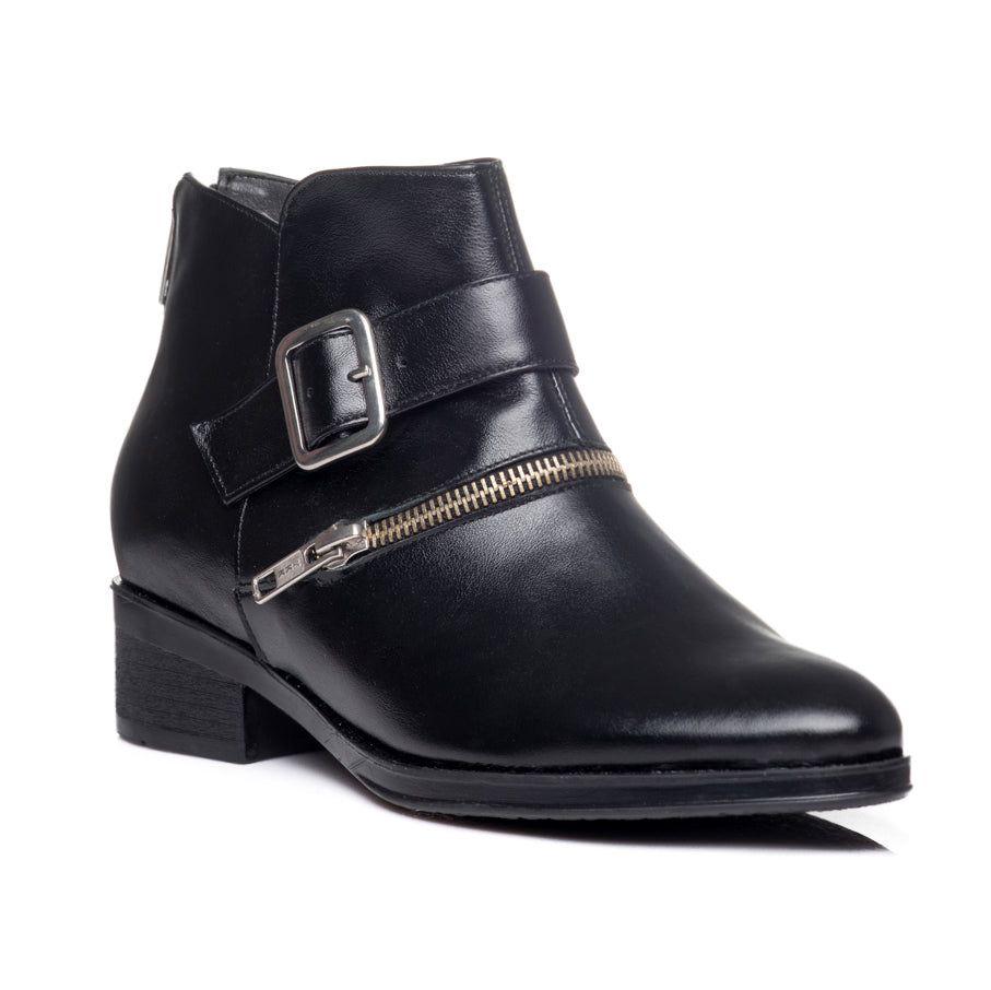 Ghete dama piele scurte negru V3 - orice culoare