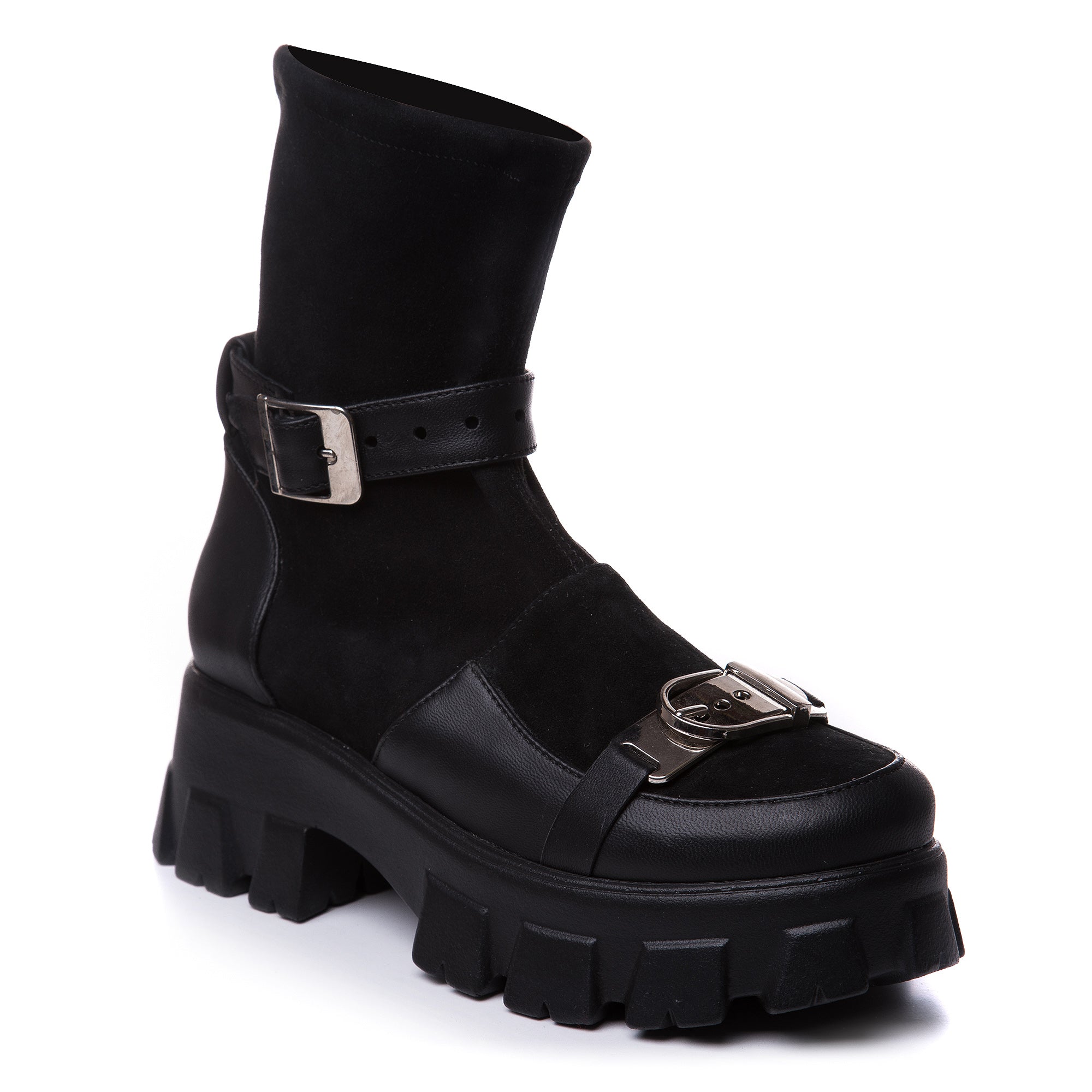 Ghete Dama Piele Stretch A6 -  Orice Culoare