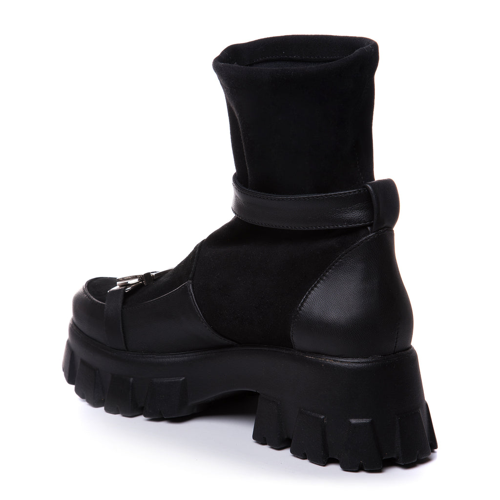 Ghete Dama Piele Stretch A6 -  Orice Culoare