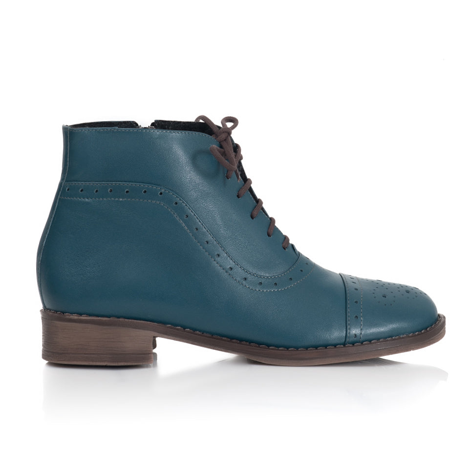 Ghete dama piele turcoaz Clarice T6 - orice culoare