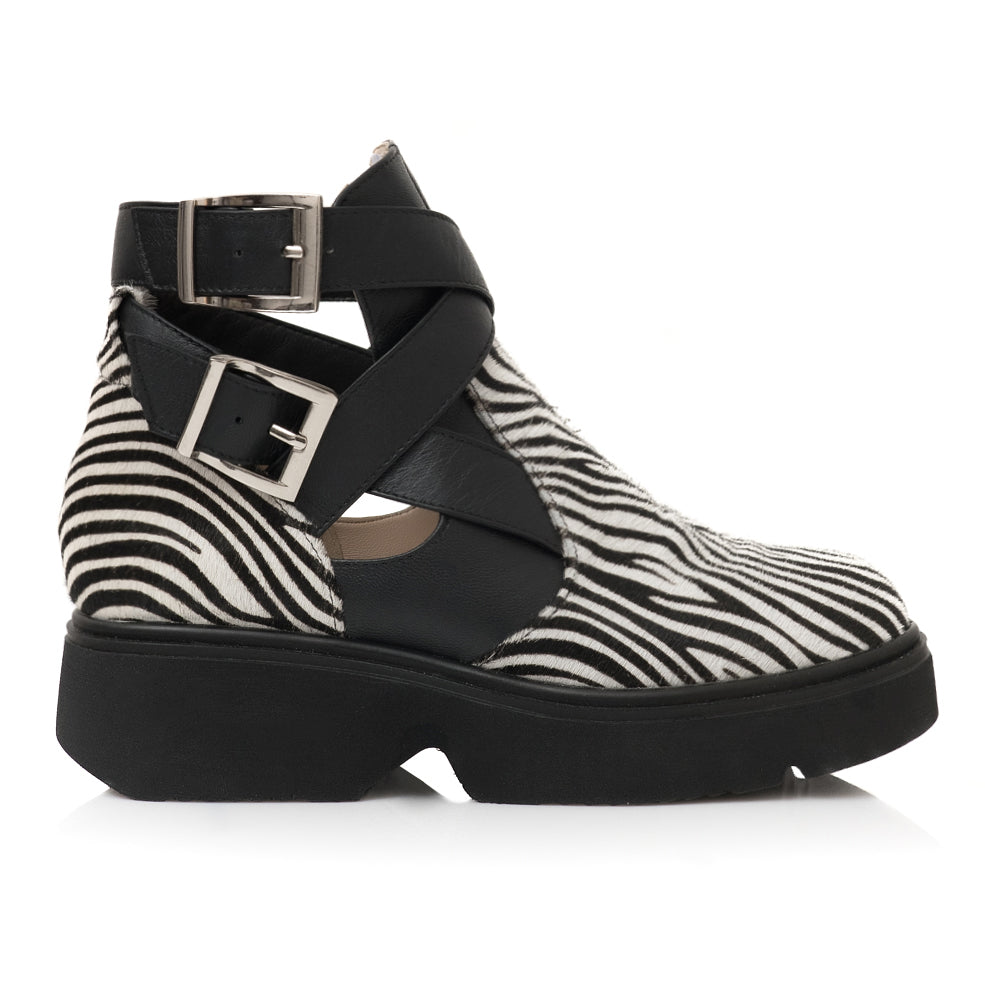 Ghete Dama Piele Modele Zebra E4 - orice culoare