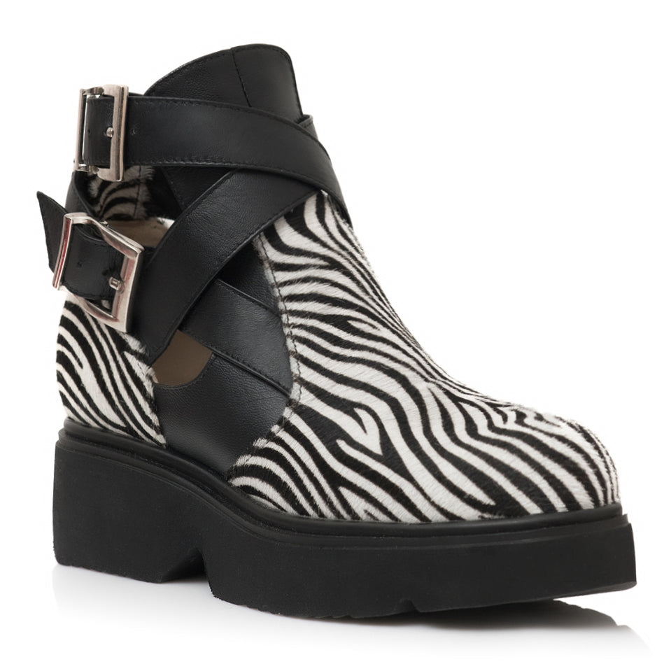 Ghete Dama Piele Modele Zebra E4 - orice culoare