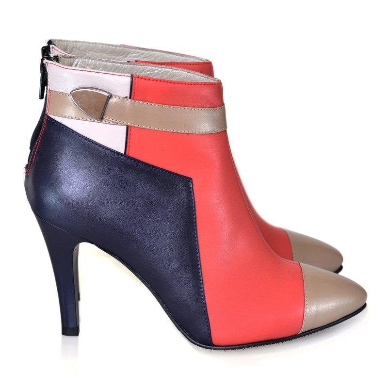 Botine piele naturala Elements D2 - orice culoare