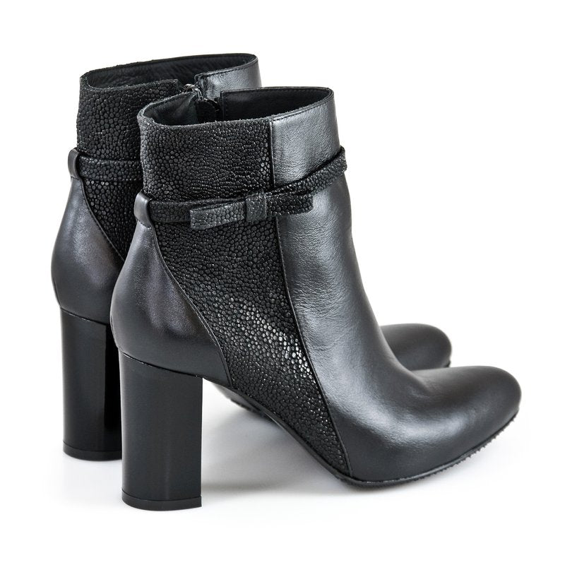 Botine piele negru Sophia D9 - orice culoare