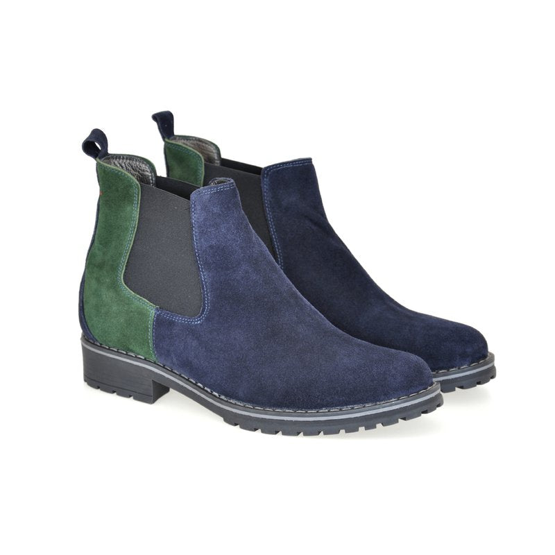 Ghete piele naturala bleumarin Ranger D1 - orice culoare