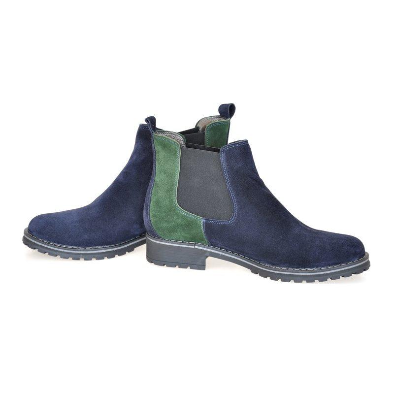 Ghete piele naturala bleumarin Ranger D1 - orice culoare