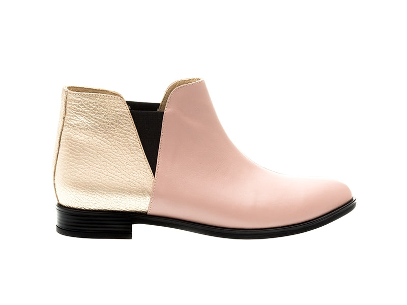 Ghete Dama Talpa Joasa Nude/Auriu Fiona N31- orice culoare