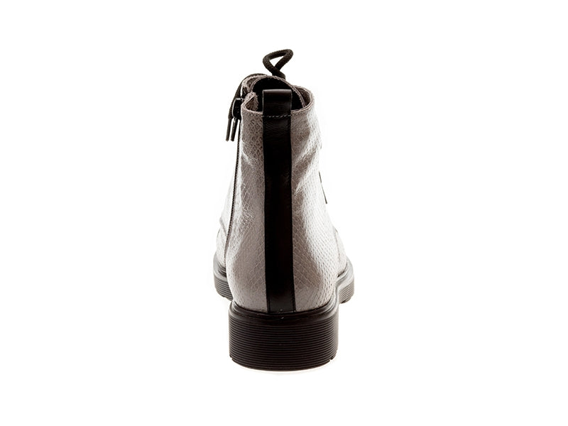 Bocanci Piele Argintiu Serena N30 - orice culoare