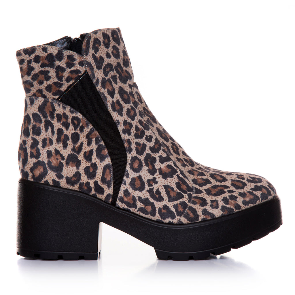 Ghete Dama Cu Toc Casual Animal Print T17 - orice culoare
