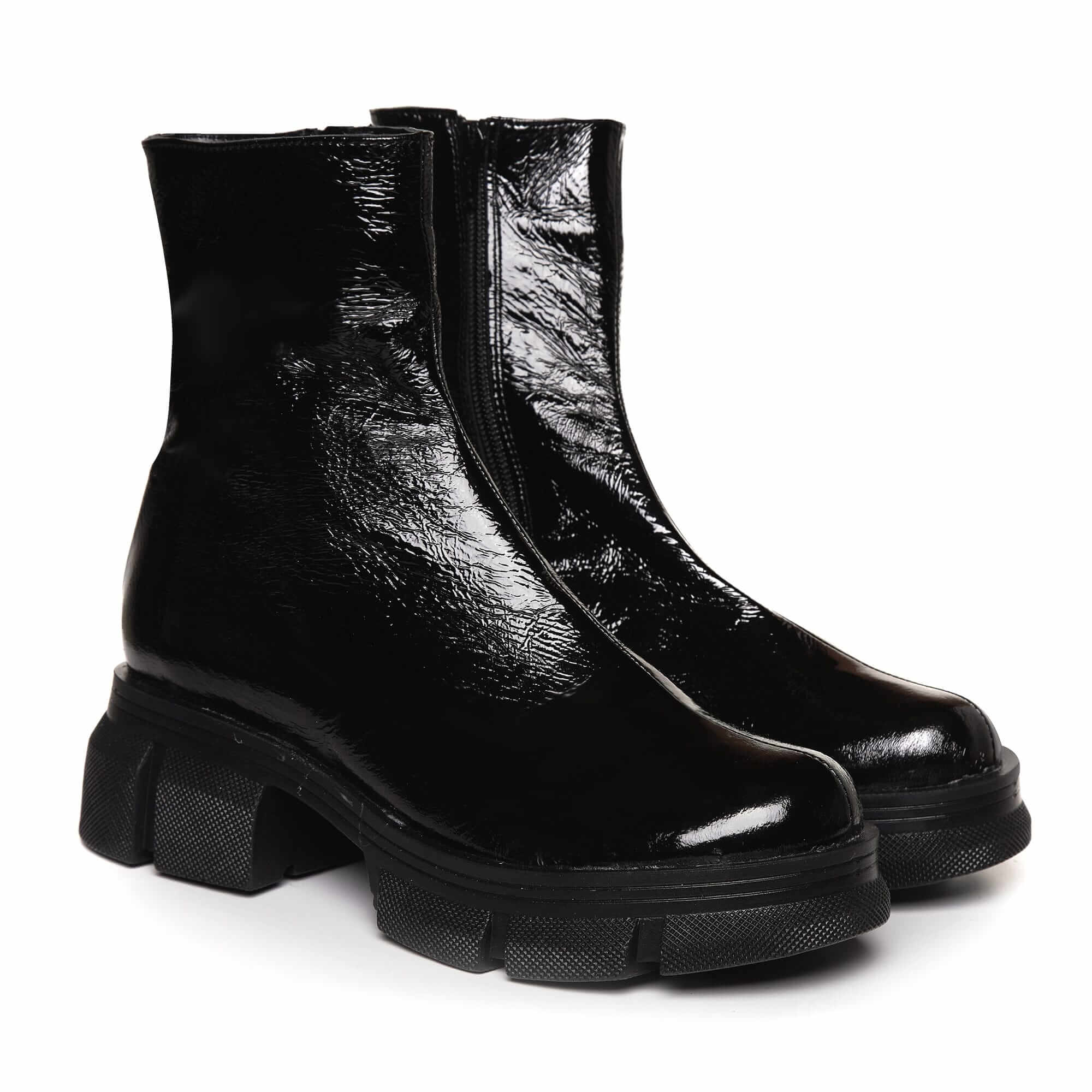 Ghete damă piele lăcuită Medea C90 - orice culoare