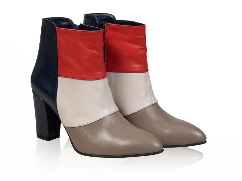 Ghete Dama piele 3 culori V2- disponibile pe orice culoare