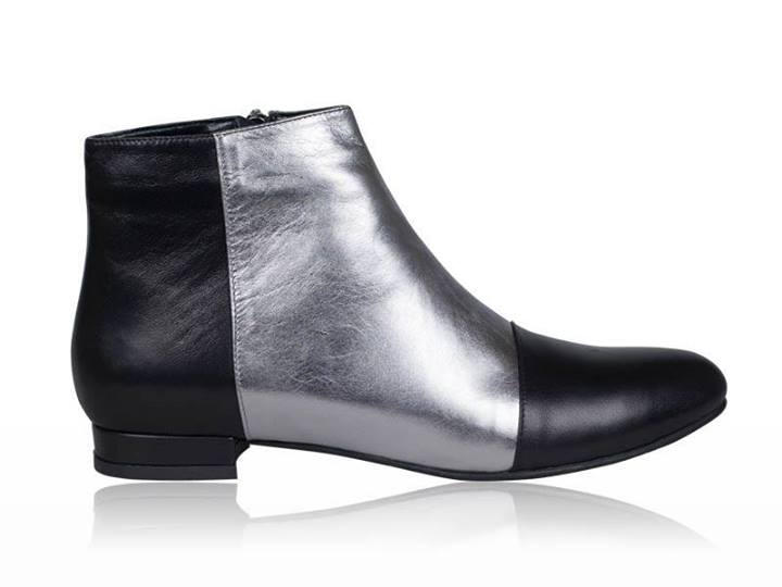 Ghete dama talpa joasa Argintiu N1- orice culoare