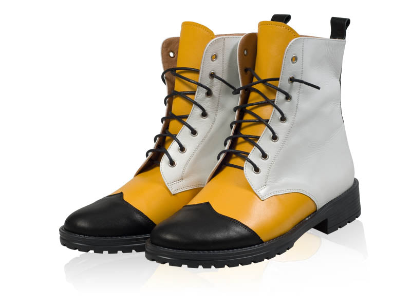 Ghete dama Sport color, piele naturala - orice culoare