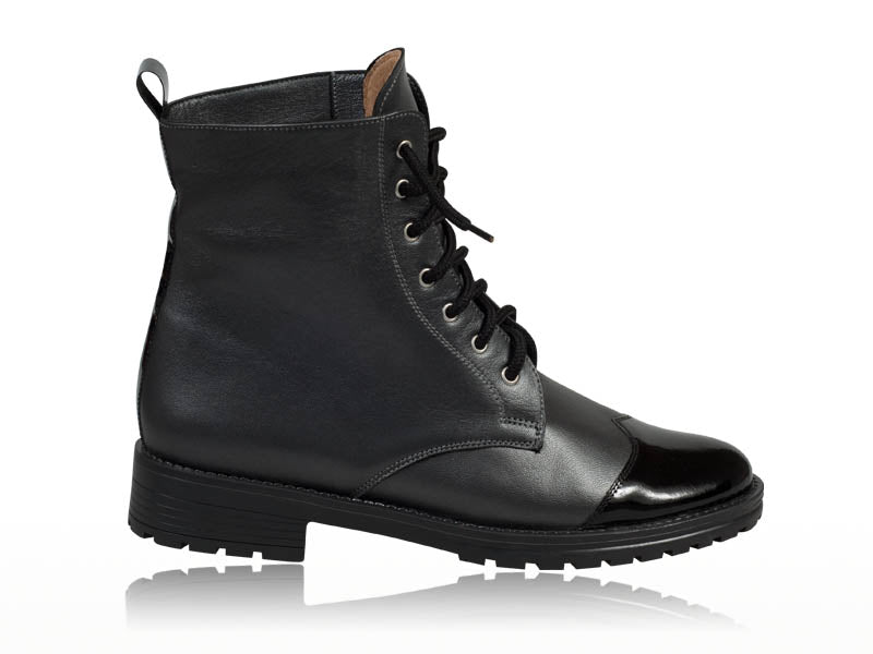 Ghete dama Sport negru, piele naturala -  orice culoare