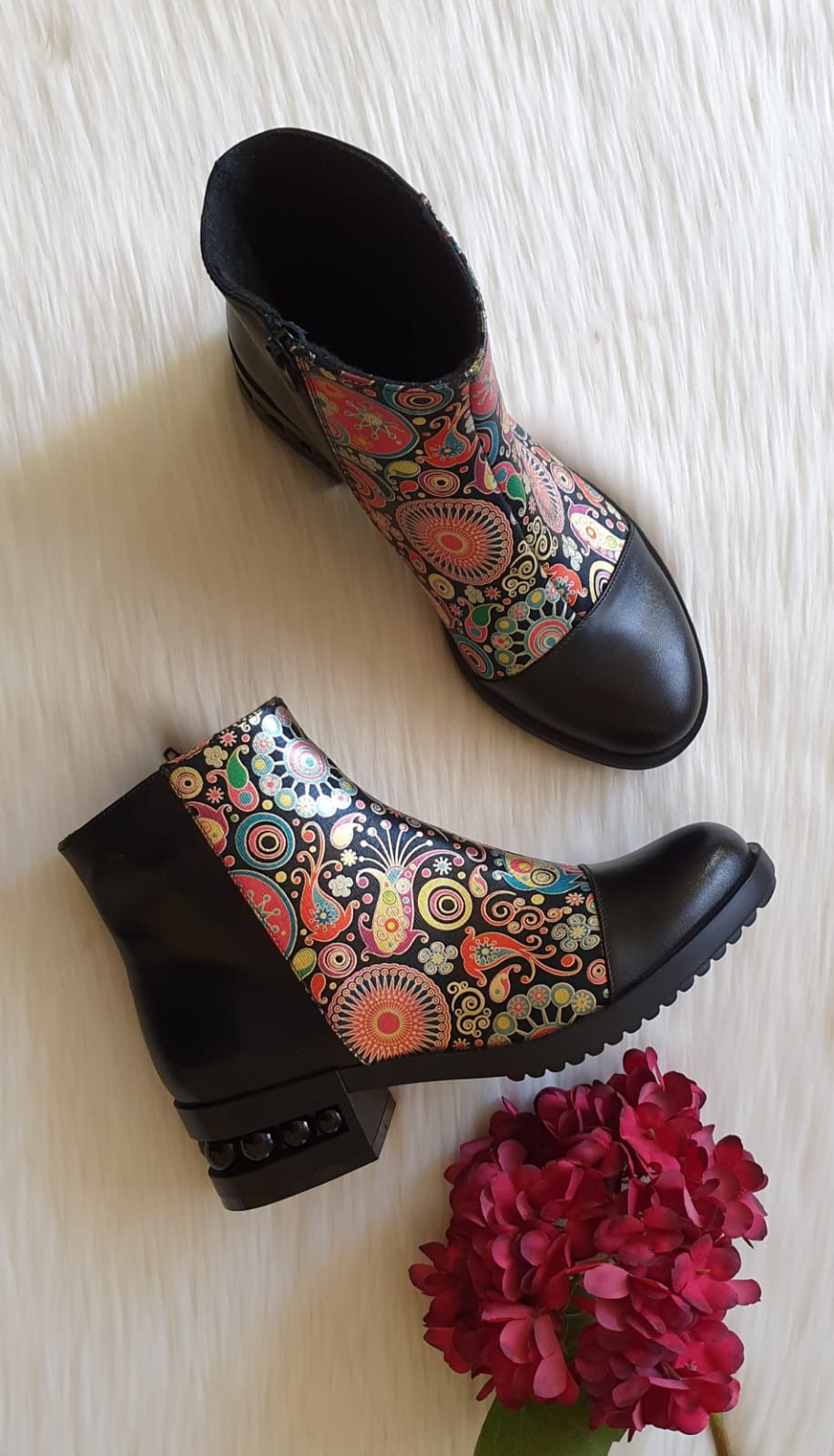 Ghete Dama Piele Color Aris T9 - orice culoare