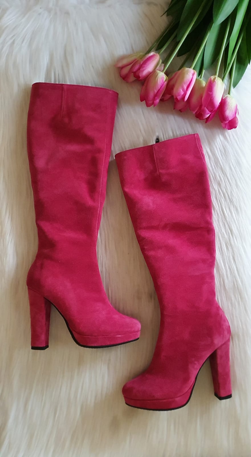 Cizme Carmi 1 piele naturala,orice culoare - grej