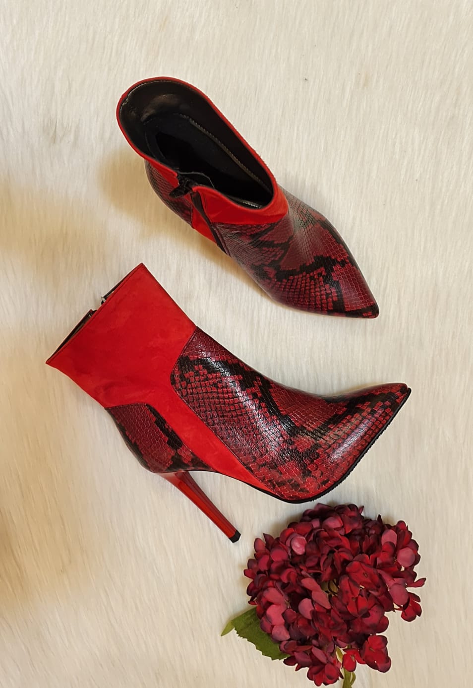 Botine piele naturala C5 Negru - orice culoare