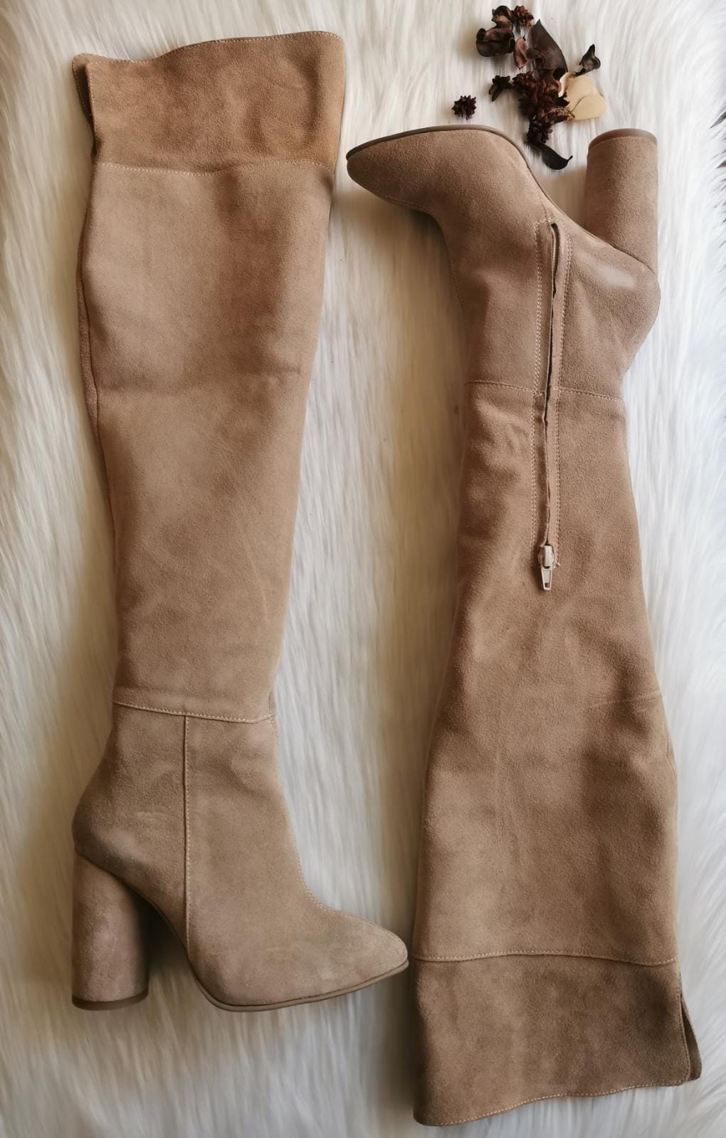 Cizme Elegante Peste Genunchi din Piele E3 - orice culoare