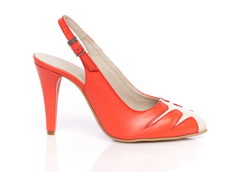 Pantofi piele Elegant Combi Decupat2 - orice culoare
