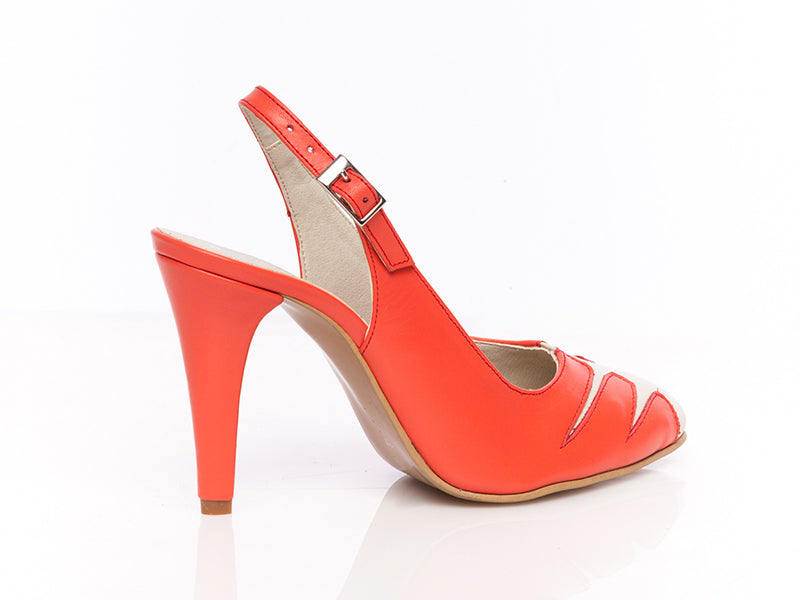 Pantofi piele Elegant Combi Decupat2 - orice culoare