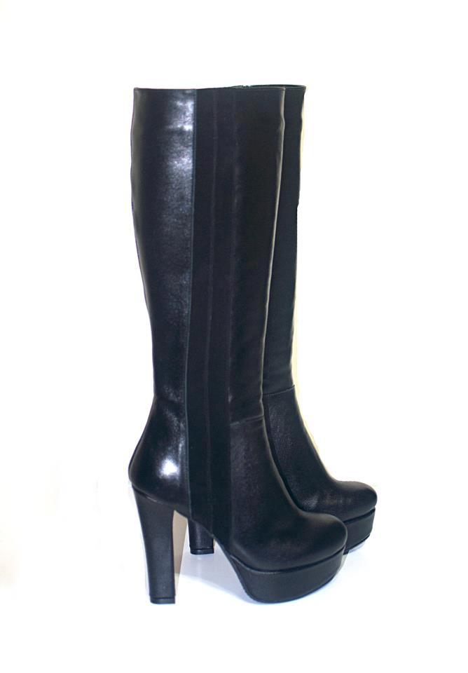 Cizme Lady Negre piele naturala disponibile pe orice culoare