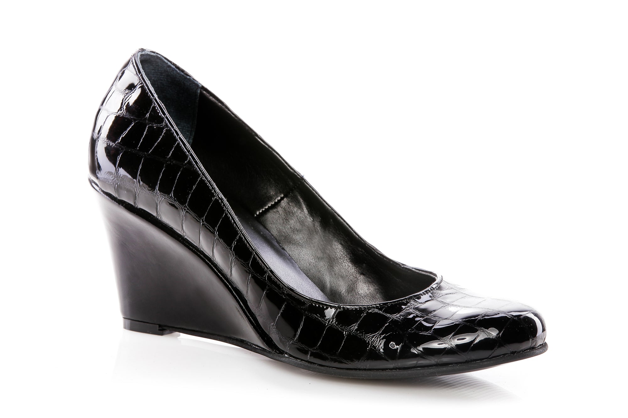 Pantofi piele lacuita cu platforma I2 - orice culoare