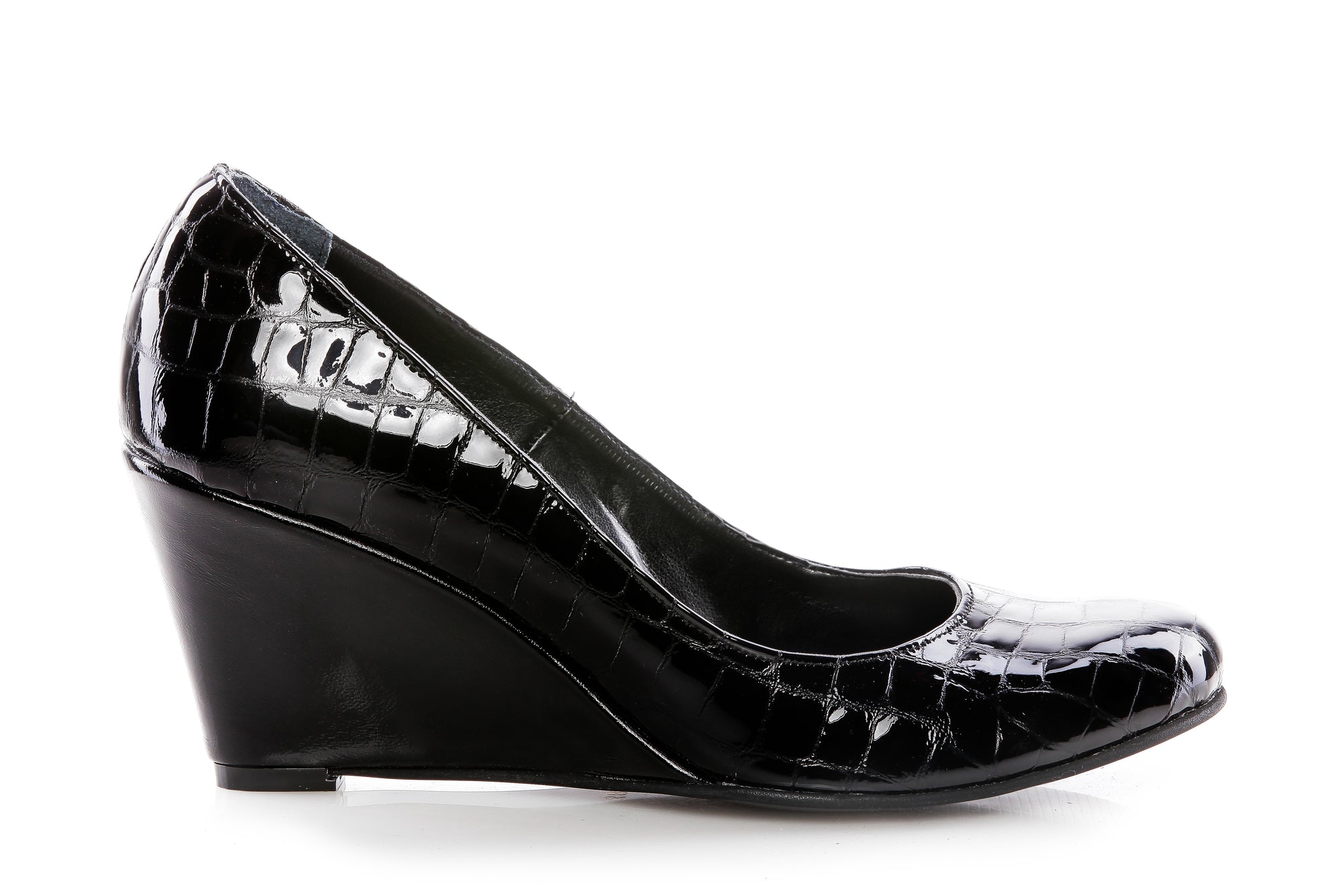 Pantofi piele lacuita cu platforma I2 - orice culoare