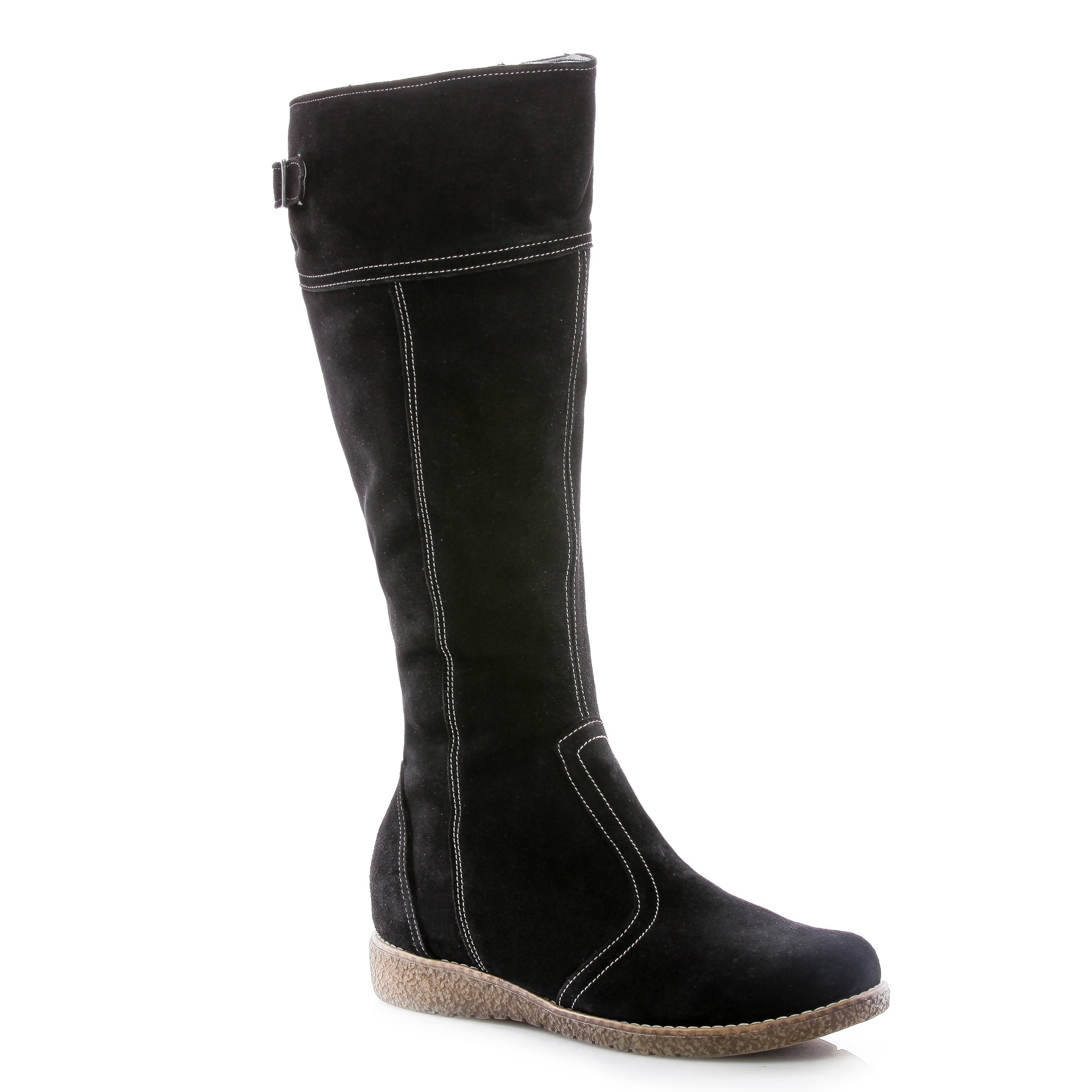 Cizme dama piele intoarsa negru V1 - orice culoare