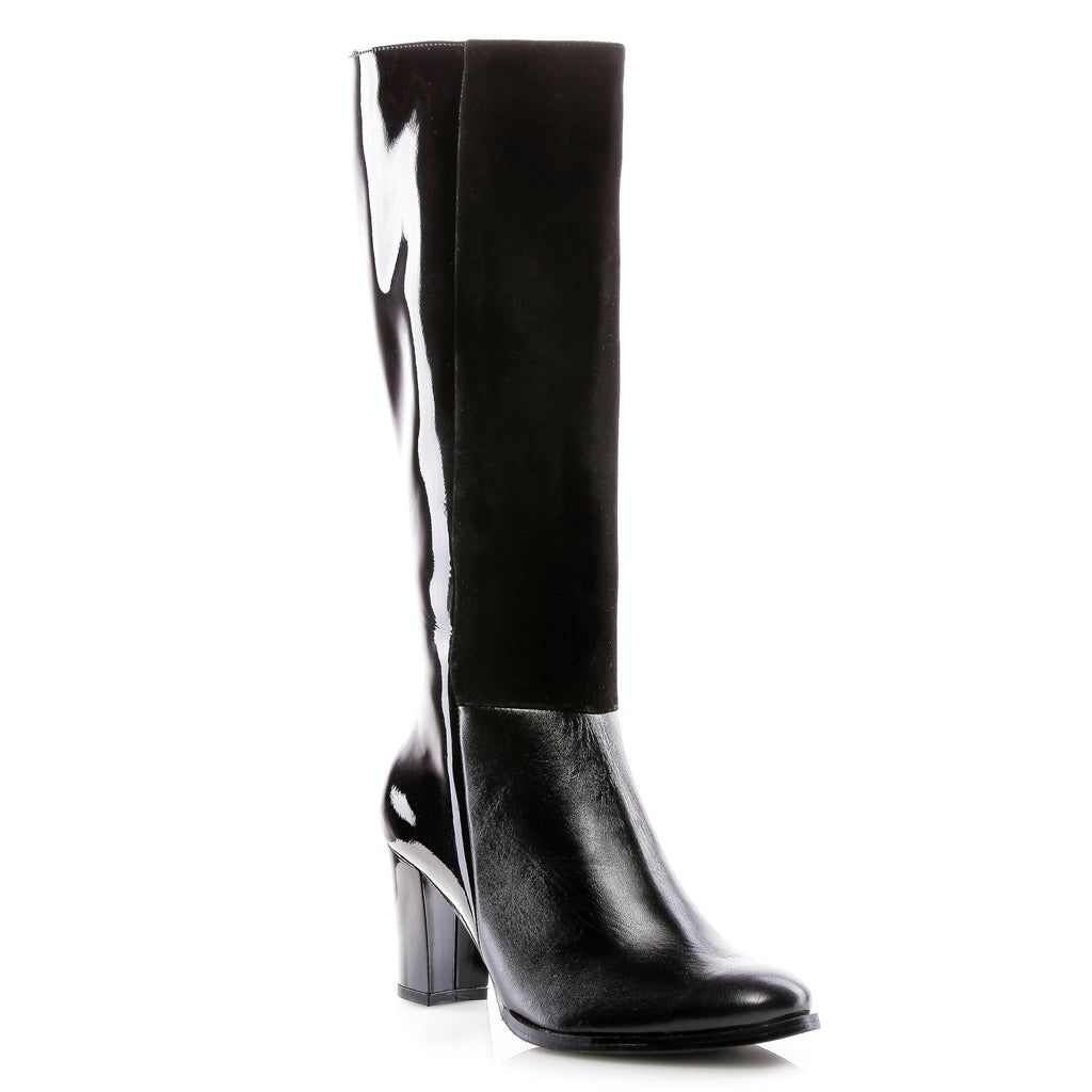 Cizme dama piele Elegance Negru - orice culoare