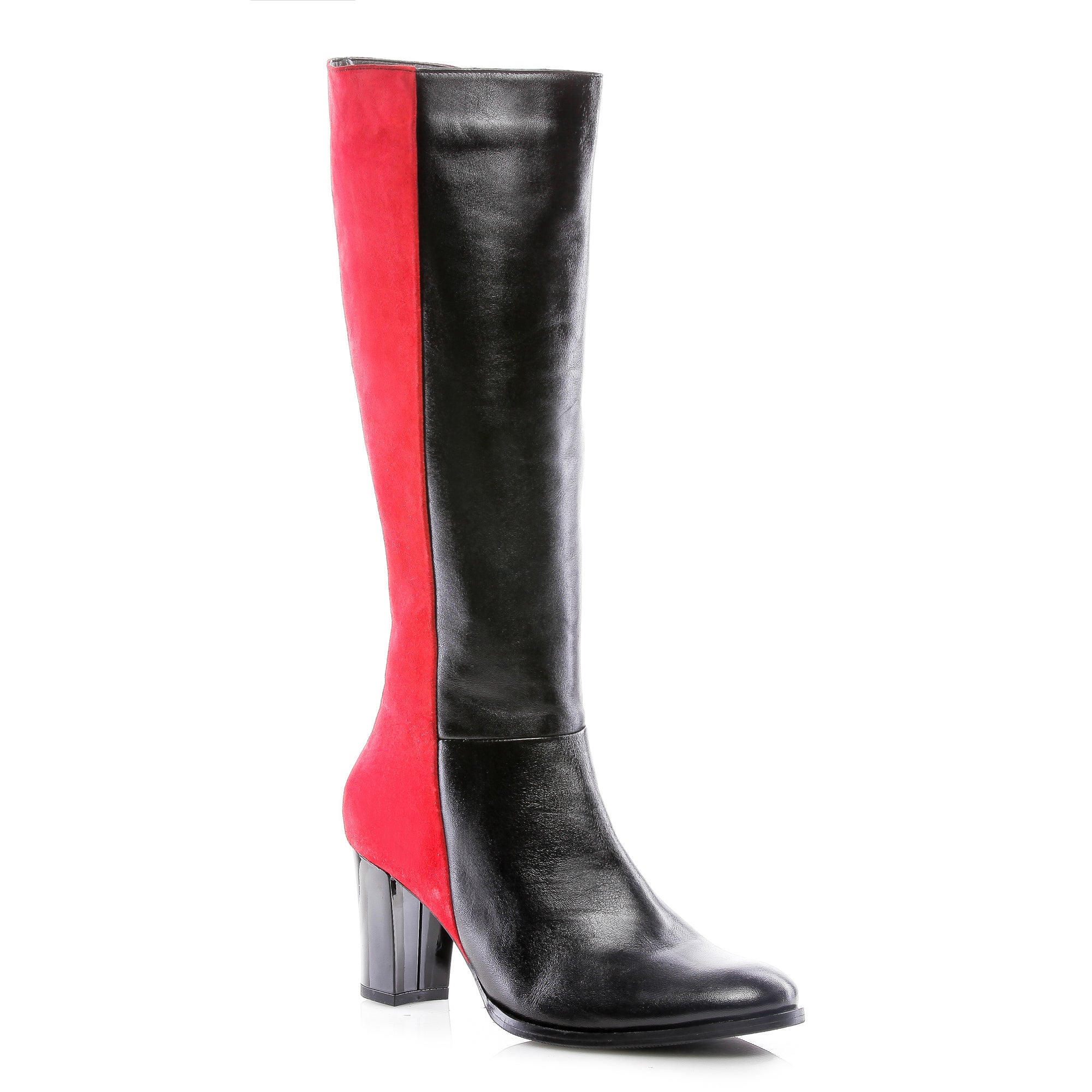Cizme dama piele naturala rosu V Ixi  - orice culoare