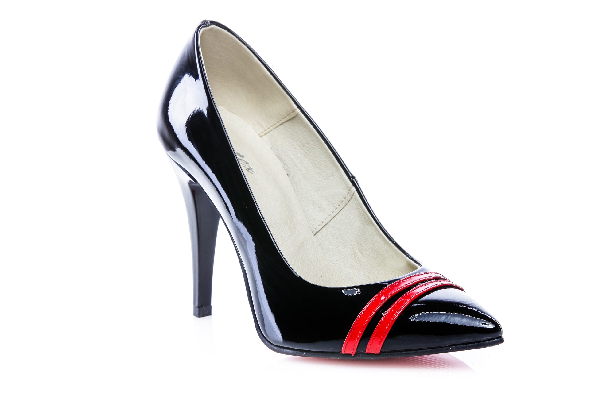 Pantofi Stiletto V1  Piele Lacuita - orice culoare