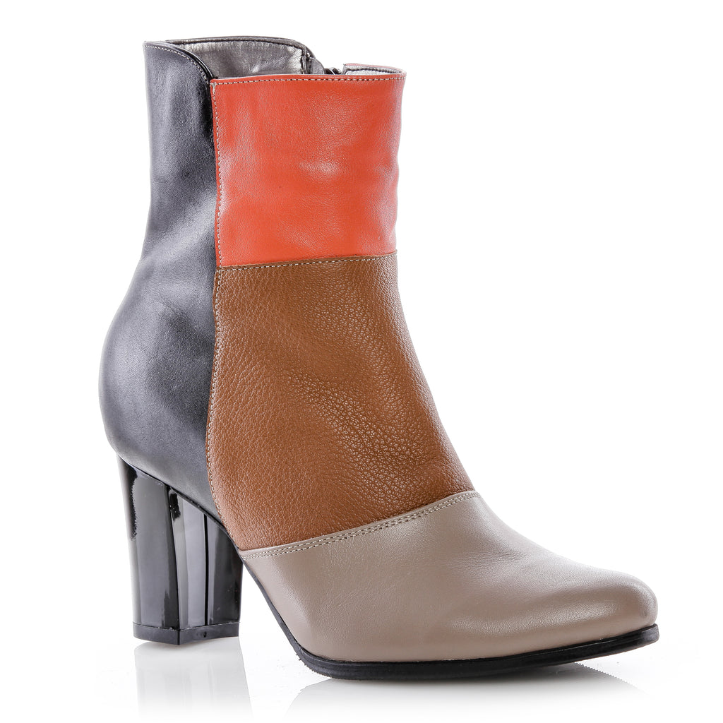 Botine dama V12 piele naturala - orice culoare