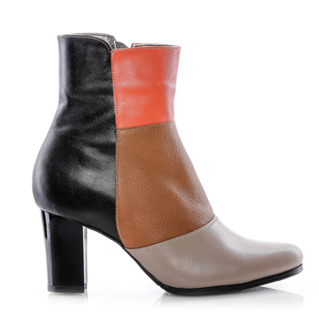 Botine dama V12 piele naturala - orice culoare