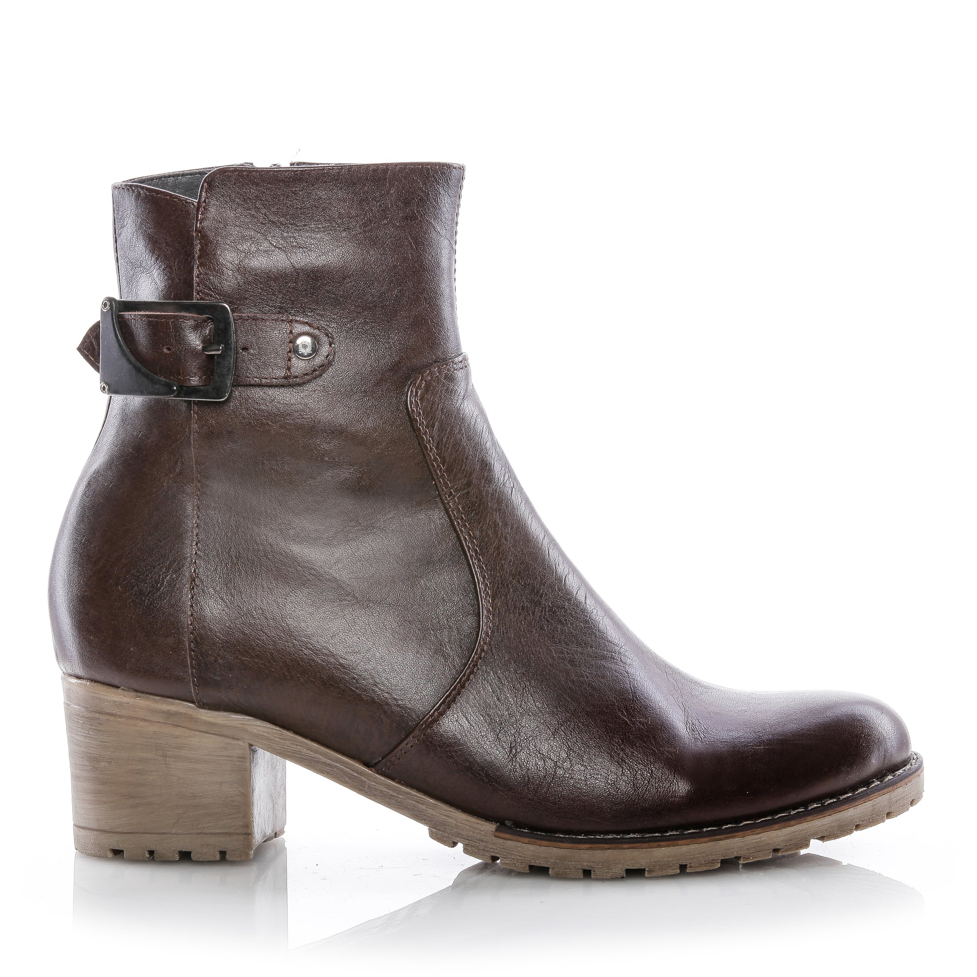 Ghete dama V13 piele naturala maro - orice culoare