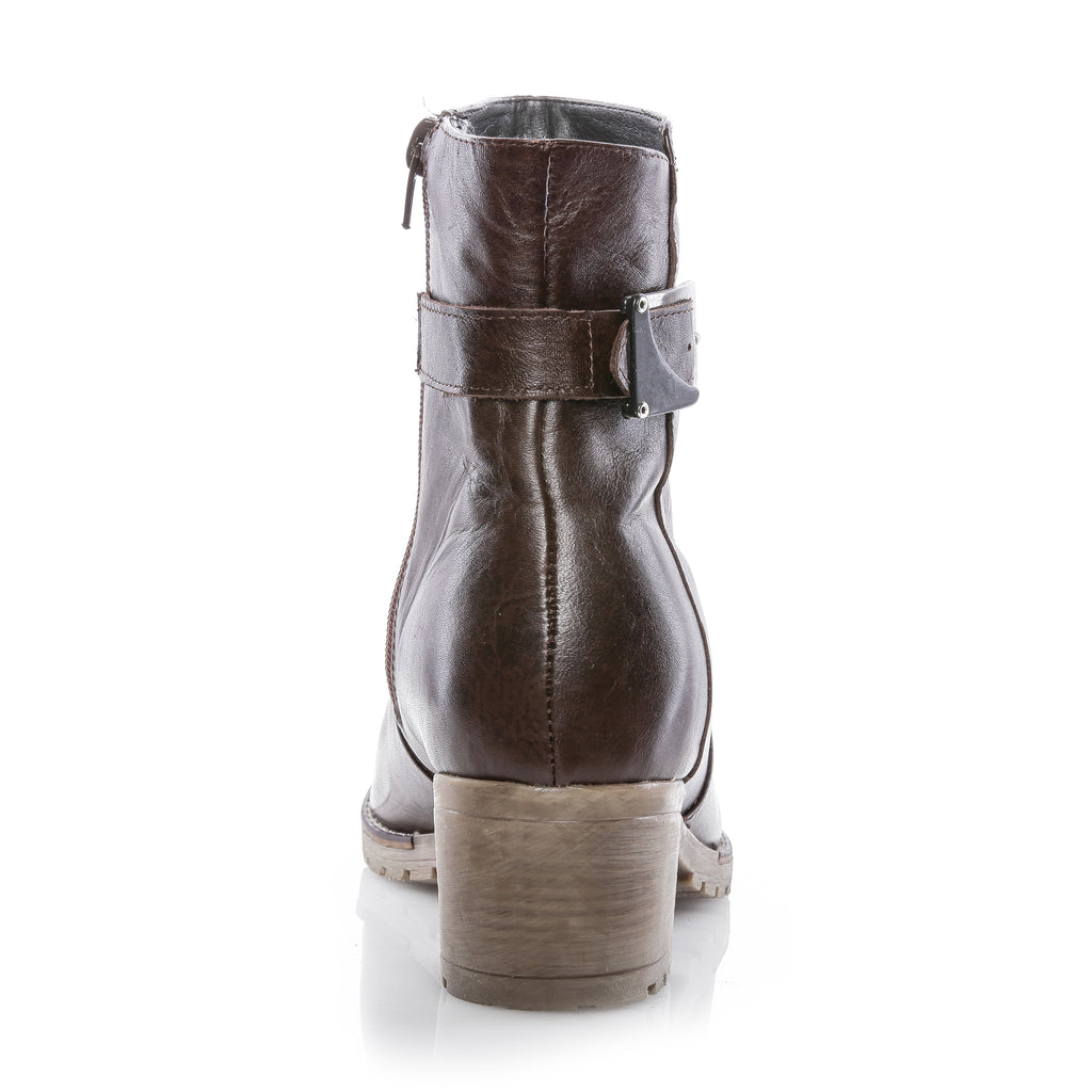 Ghete dama V13 piele naturala maro - orice culoare