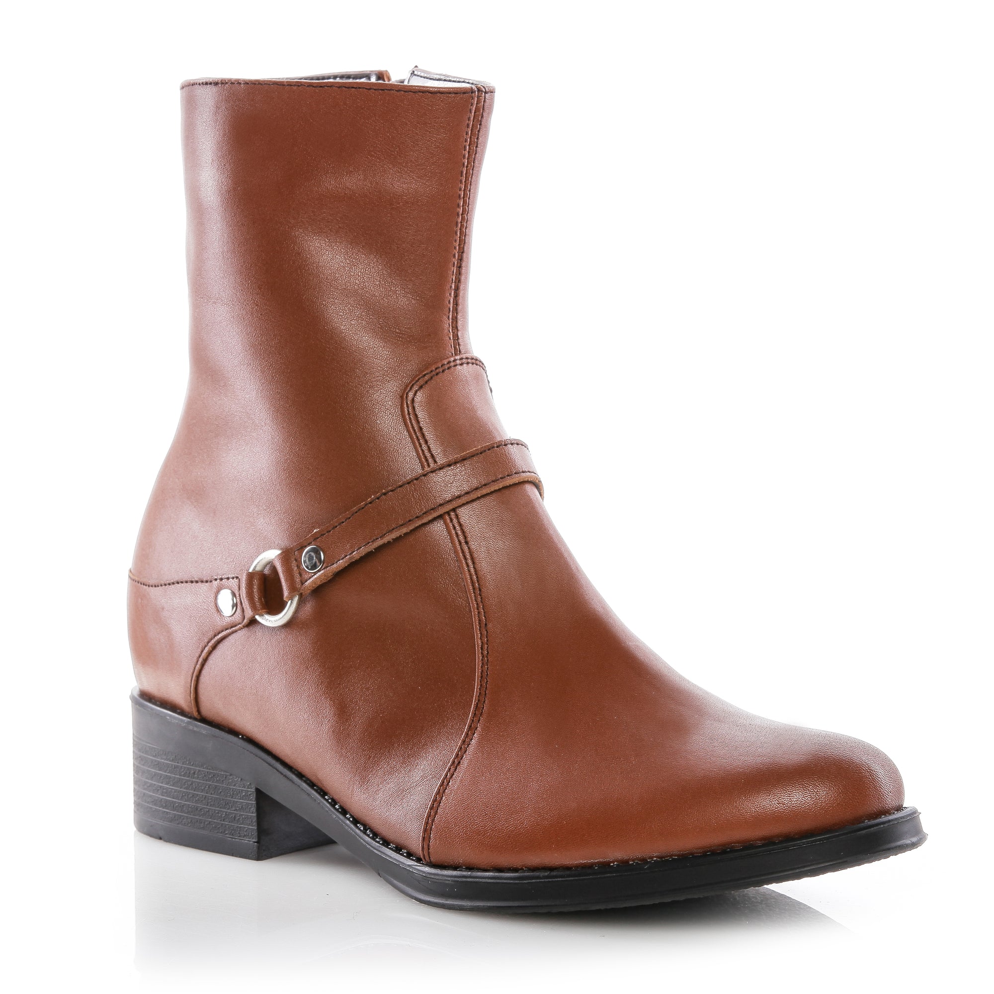 Ghete dama V16 piele naturala maro - orice culoare