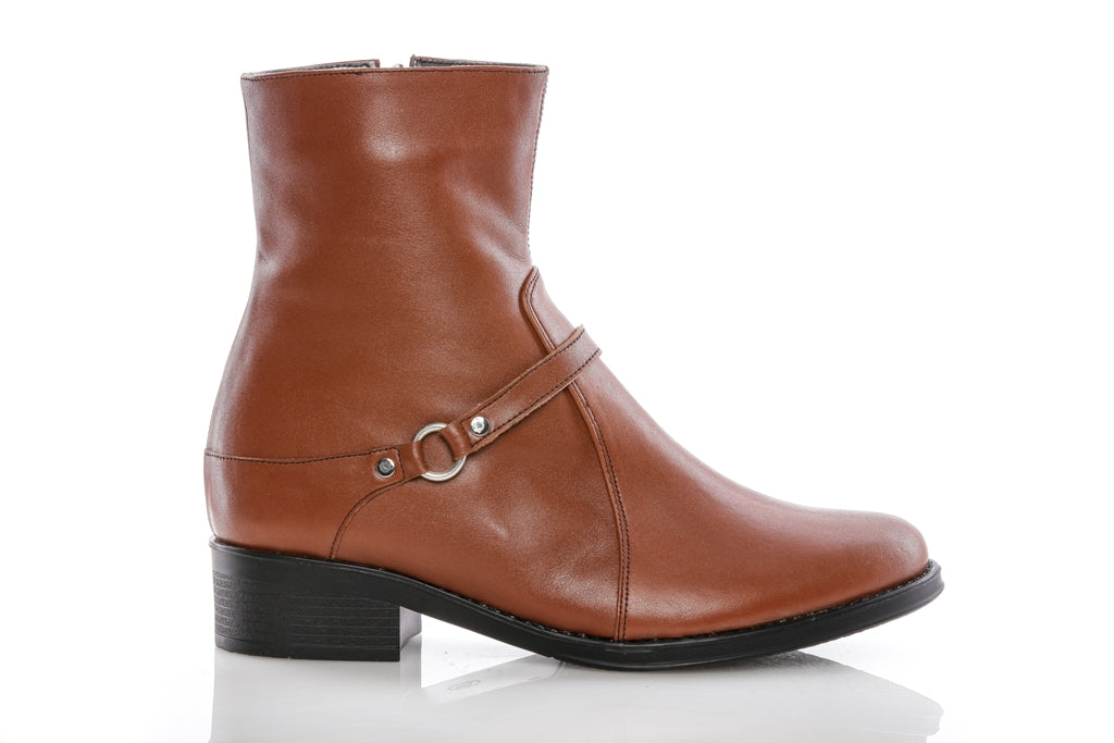 Ghete dama V16 piele naturala maro - orice culoare