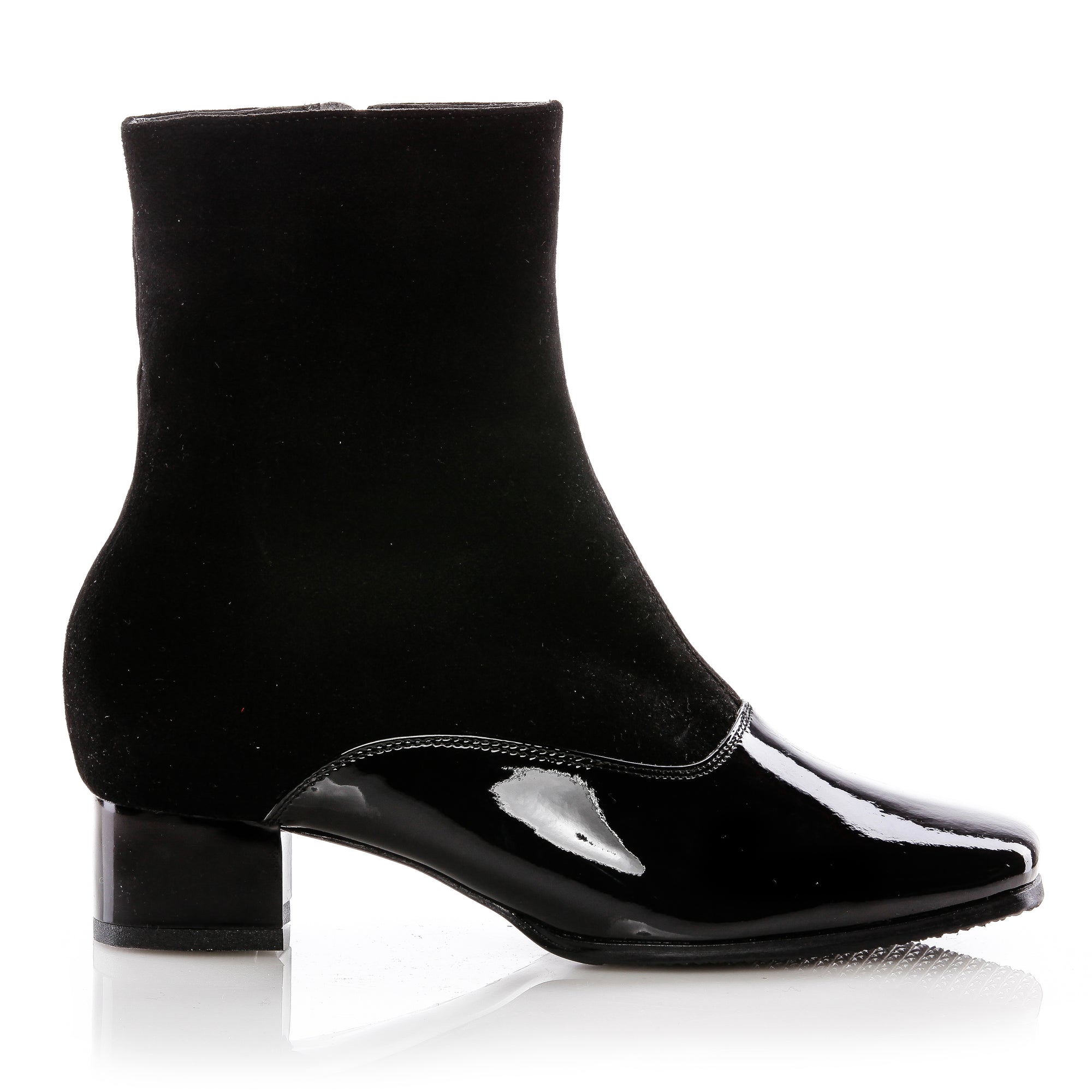 Ghete dama V8 piele intoarsa  - orice culoare