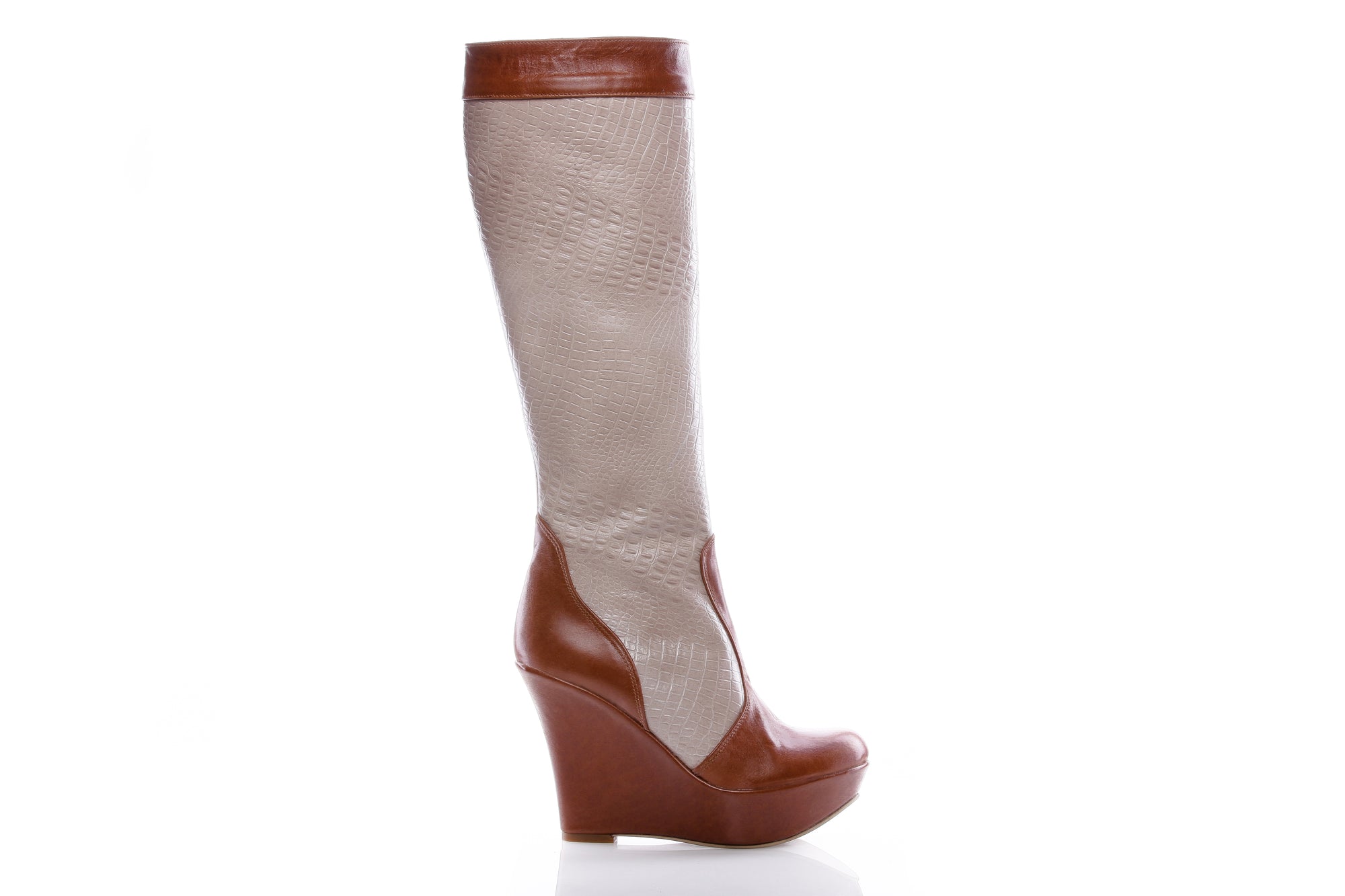Cizme dama platforma I1 piele naturala  - orice culoare