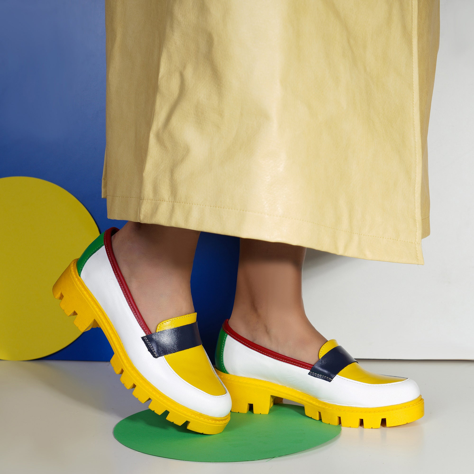 Mocasini Dama Piele Color V69  - orice culoare