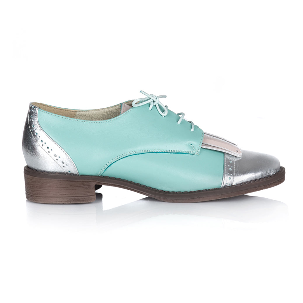Pantofi Oxford piele cu franjuri Fashion V23 - orice culoare